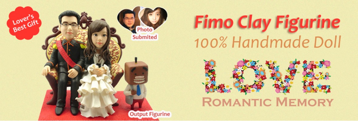 Fimo Clay Figurine