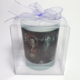 Middle Frosted Glass Blue ( FGBM-06 )