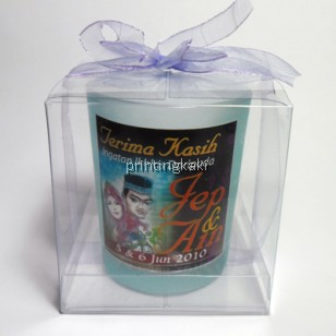 Middle Frosted Glass Blue ( FGBM-06 )