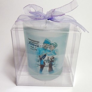 Middle Frosted Glass Blue ( FGBM-06 )