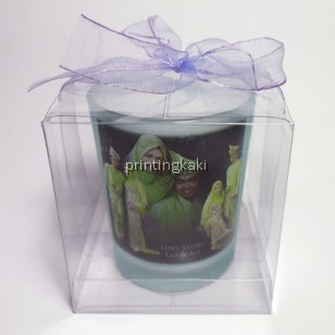 Middle Frosted Glass Blue ( FGBM-06 )