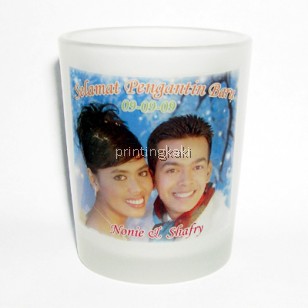 Shot Frosted Glass White ( FGW-02 )