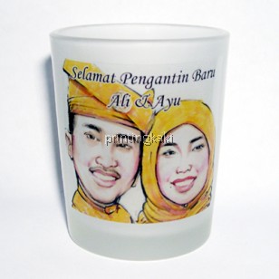 Shot Frosted Glass White ( FGW-02 )