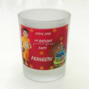 Shot Frosted Glass White ( FGW-02 )