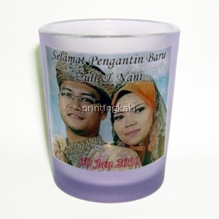  Shot Frosted Glass Purple ( FGP-04 )