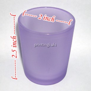 Shot Frosted Glass Purple ( FGP-04 )