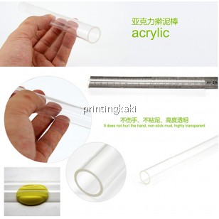  Polymer Clay Roll Bar Tools Acrylic 1 Pcs - 1 Set ( GJ-09 )