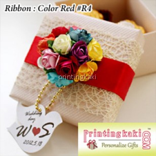 Favor Gift Box " European Flower " ( AM-001 )