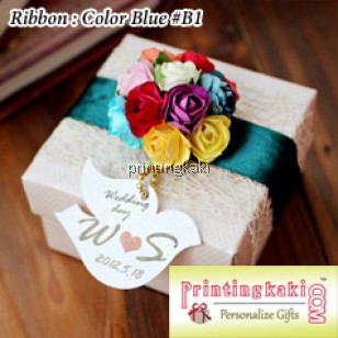 Favor Gift Box " European Flower " ( AM-001 )