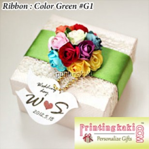 Favor Gift Box " European Flower " ( AM-001 )