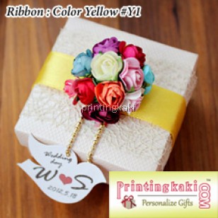 Favor Gift Box " European Flower " ( AM-001 )