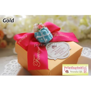 Favor Gift Box " Ribbon Deco" ( TM-005 )
