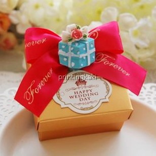 Favor Gift Box " Ribbon Deco" ( TM-005 )