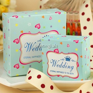 Favor Gift Box " Tiffany Blue " ( TM-001 )
