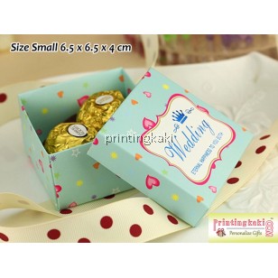 Favor Gift Box " Tiffany Blue " ( TM-001 ) Favor Gift Box " Tiffany Blue " ( TM-001 )