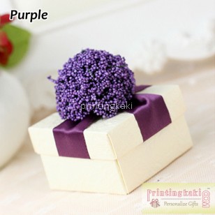 Favor Gift Box " Lavender Flower " ( TM-006 )