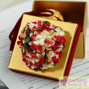 Favor Gift Box " Korea Flower " ( LX-008 )