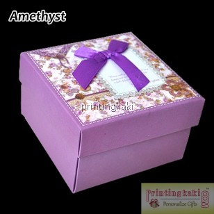 Favor Gift Box " Lotus Wedd " ( FL-221 )