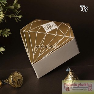 Favor Gift Box " Euro Diamond " ( WM-030 )
