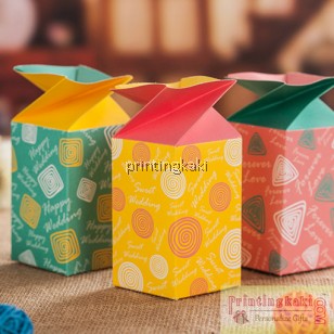 Favor Gift Box " Sweet Creative " ( WM-031 )