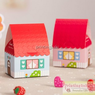 Favor Gift Box " House Wedd " ( WM-033 )