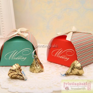 Favor Gift Box " Wedding Circle " ( WM-034 )