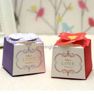 Favor Gift Box " Wedding Pentagon " ( WM-035 )