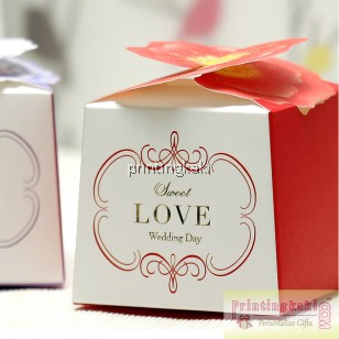 Favor Gift Box " Wedding Pentagon " ( WM-035 )
