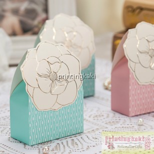 Favor Gift Box " Rose Line " ( WM-038 )