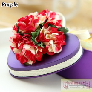 Favor Tin Box " Love Floral " ( LX-014 )