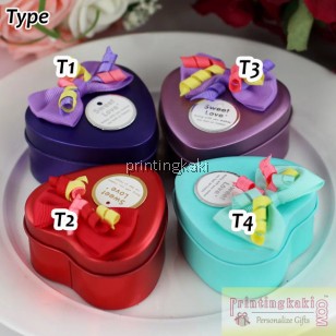 Favor Tin Box " Curve Symbol " ( XP-101 )