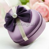 Favor Tin Box " Pearl Ribbon " (WH-118 )