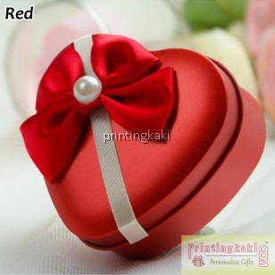 Favor Tin Box " Pearl Ribbon " (WH-118 )