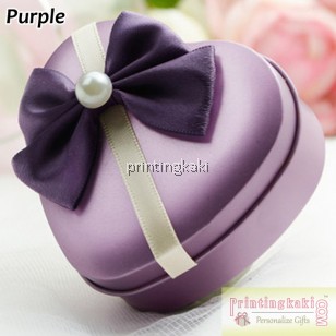 Favor Tin Box " Pearl Ribbon " (WH-118 )