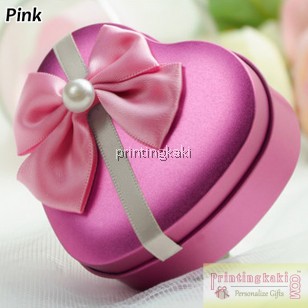 Favor Tin Box " Pearl Ribbon " (WH-118 )