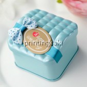 Favor Tin Box " Korea Weave " ( WH-506 )