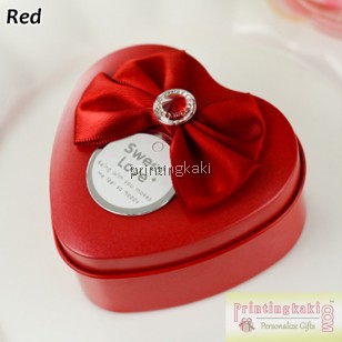 Favor Tin Box " Diamond Fabric " ( WH-188 )