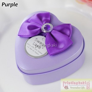 Favor Tin Box " Diamond Fabric " ( WH-188 )