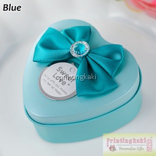 Favor Tin Box " Diamond Fabric " ( WH-188 )