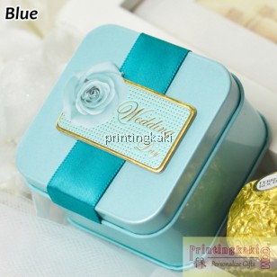 Favor Tin Box " Wedding Theme " ( WH-513 )