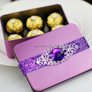 Favor Tin Box " Longer Diamond " ( XP-104 )