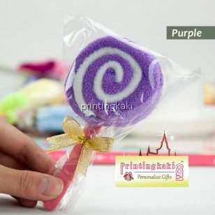 Lollipop Towel " White Roll " ( QF-007 )