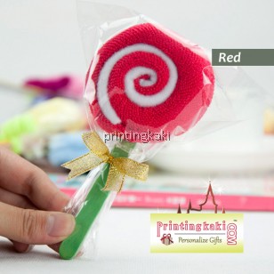 Lollipop Towel " White Roll " ( QF-007 )