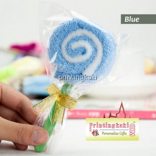 Lollipop Towel " White Roll " ( QF-007 )