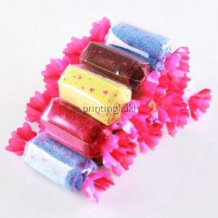 Candy Towel " Handkerchief Scroll " ( QF-017 )