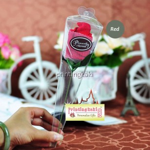 Flower Towel " Rose Single Box " ( QF-005 )