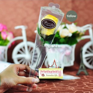 Flower Towel " Rose Single Box " ( QF-005 )