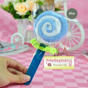 Lollipop Towel " Double White Roll " ( QF-009 )