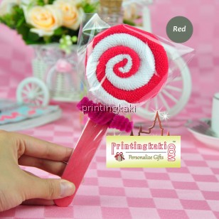 Lollipop Towel " Double White Roll " ( QF-009 )