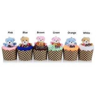 Cake Towel " Bear Roll Box " ( LC-006 )